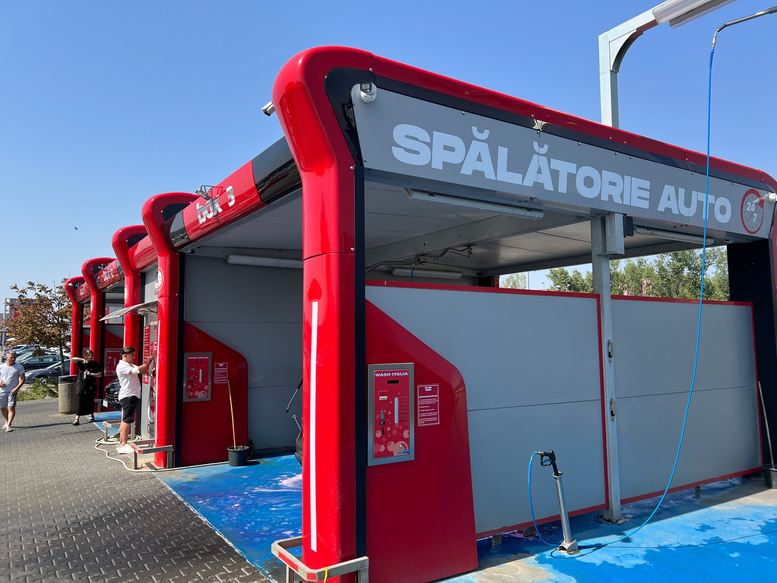 spalatorie auto self service slobozia parcarea kaufland